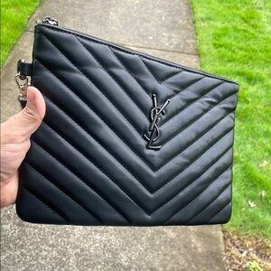 Yves Saint Laurent Black clutch